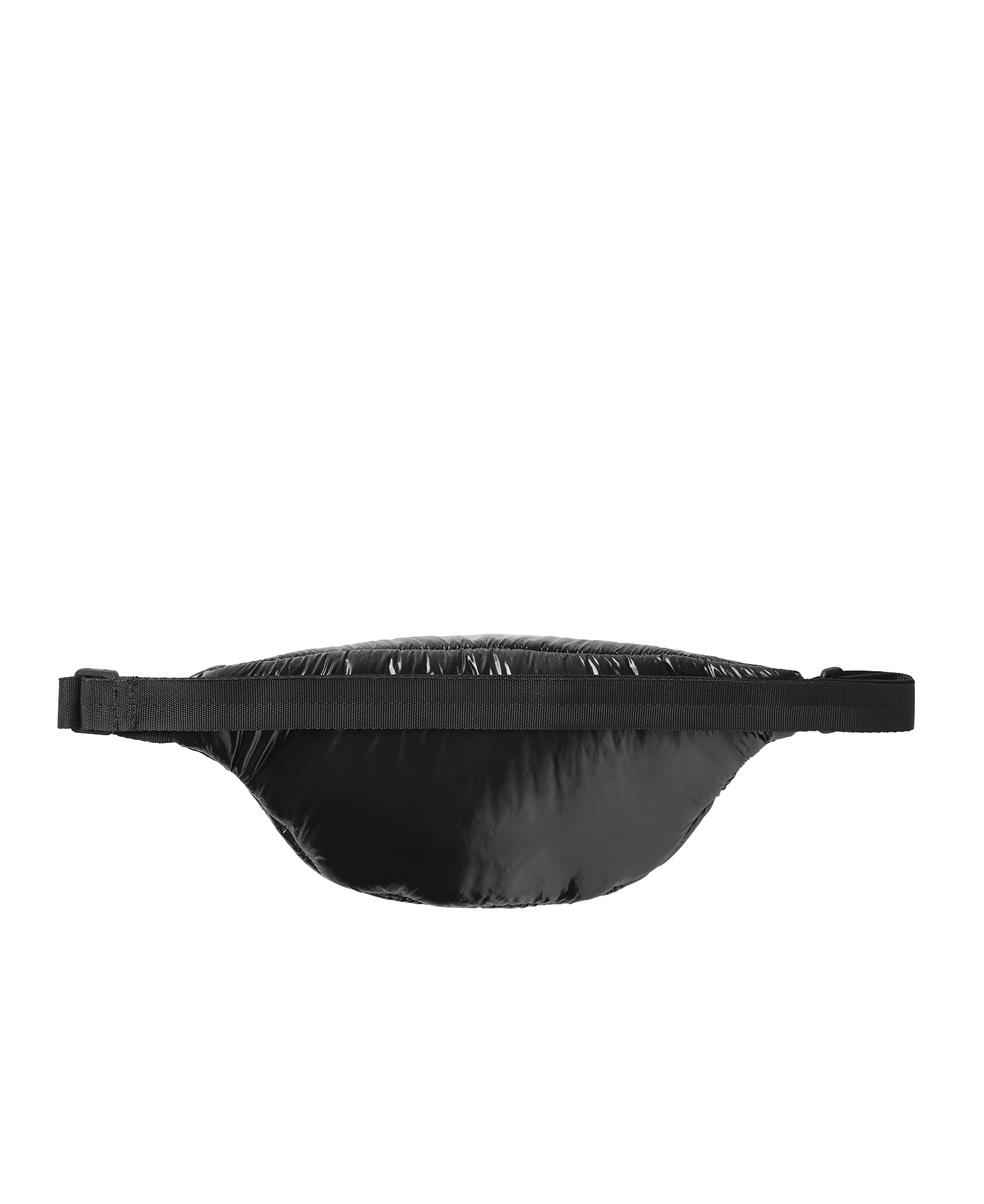 Black Glossy bæltetaske - sort